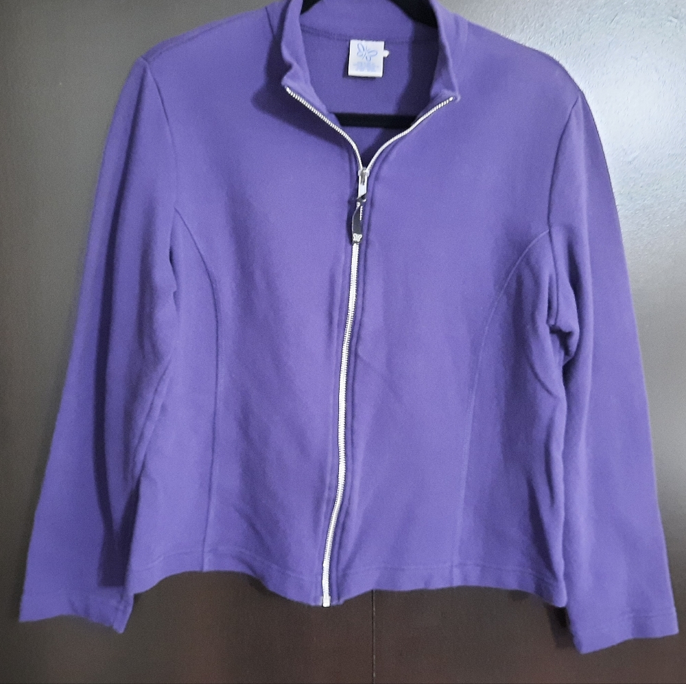 Weekenders Cotton Blend Sweat Jacket